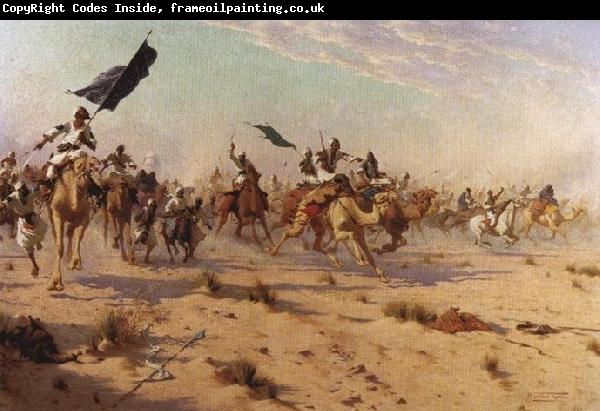 Robert Talbot Kelly Flight of the Khalifa after his defeat at the battle of Omdurman